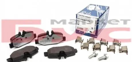 Тормозные колодки (задние) MB Vito (W639) 03- (Platinum) MEYLE 025 240 0817/PD