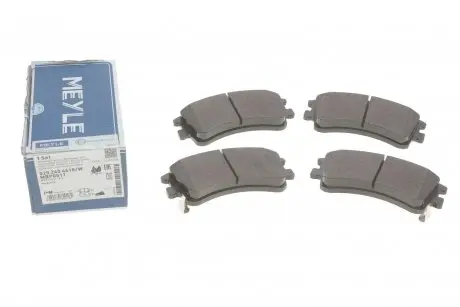 Колодки тормозные (передние) Mazda 6 02-07 MEYLE 025 240 4618/W