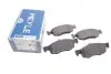 Колодки гальмівні (передні) Renault Logan I 04-/Nissan NP200 08- 1.4-1.6 MEYLE 025 246 7318 (фото 1)