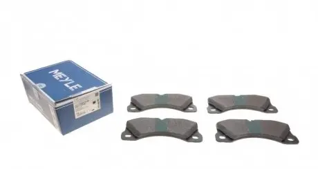 Колодки тормозные (передние) Porsche Cayenne 02-/Macan 14-/Panamera 10-16/VW Touareg 02- (Brembo) MEYLE 025 250 0717/PD
