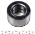 Підшипник маточини (передньої) VW Golf/Passat 88-97 (40х72х37) MEYLE 100 598 0235 (фото 2)