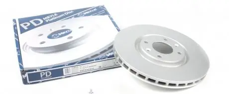 Диск тормозной (передний) Citroen C4/Peugeot 208/308 1.0-2.0 04- (302x26) MEYLE 11-15 521 0034/PD