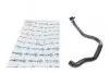 Патрубок системи охолодження BMW 5 (E60)/6 (E63)/7 (E65) 01-10 319 222 0046 MEYLE 3192220046 (фото 1)
