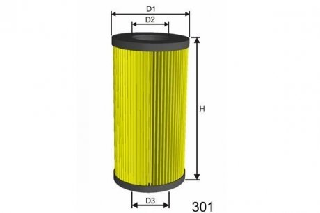 Фiльтр масляний MISFAT L100 (фото 1)