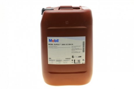 Олива моторна SUPER 3000 ХЕ 5W30/20л MOBIL 150941