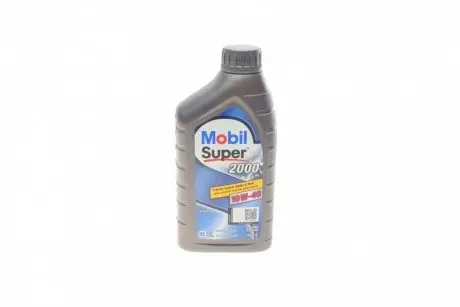Олива моторна SUPER 2000 Х1 10W40 / 1л MOBIL 152569