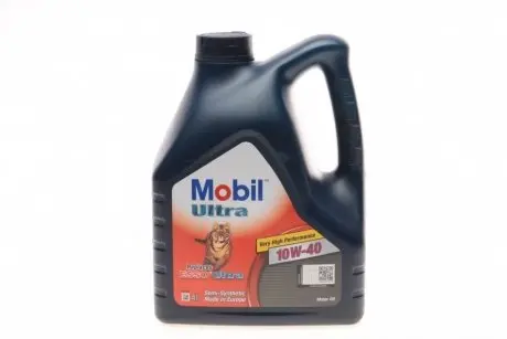 Олива моторна ULTRA 10w40 / 4л MOBIL 152624