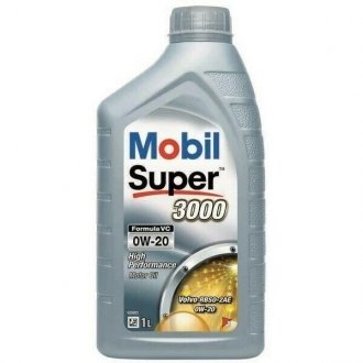 Моторное масло Super 3000 Formula VC 0W-20, 1л MOBIL 153319