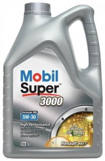 Моторна олива Super 3000 Formula RN 5W-30, 5л MOBIL 155775