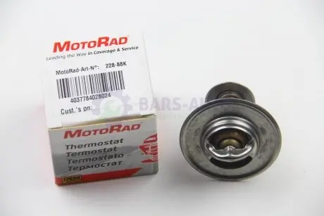 Термостат VW Golf/Jetta 1.6 83-/Nissan Venette 2.0-2.3D 86-01 (88°C) MOTORAD 228-88K