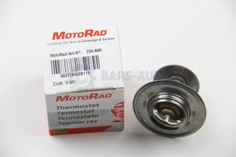 Термостат VW Golf I/T3 1.5-1.6TD -92 (80°C) MOTORAD 234-80K