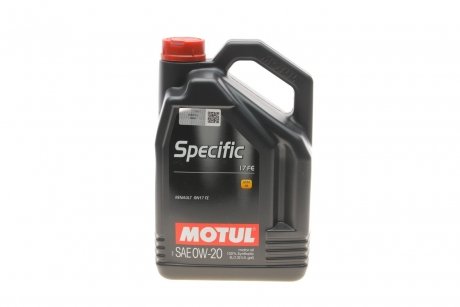 Олива 0W20 Specific 17 FE (5L) (ACEA C5) (109950) MOTUL 102406