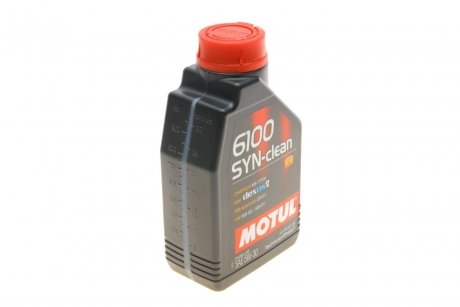 Олива 6100 Syn-clean SAE 5W30 1 L MOTUL 814211 (фото 1)