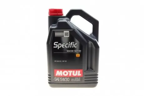 Олива Specific 504 00 507 00 SAE 5W30 (5L) MOTUL 838751