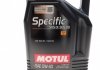 Олива Specif 505.01-502.00-505.00 5W40 5L MOTUL 842451 (фото 4)