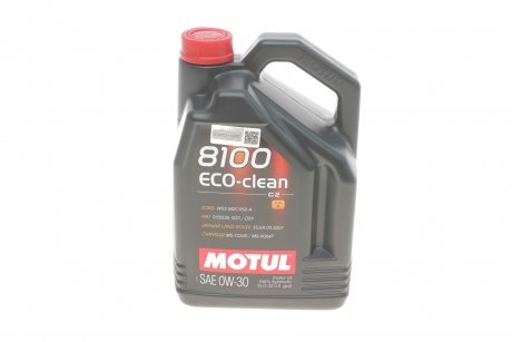 Олива 8100 Eco-clean 0W30 5 L MOTUL 868051