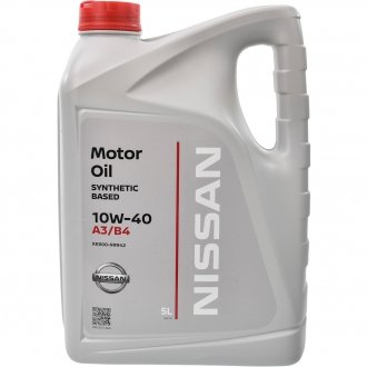 Олива моторна Motor Oil 10W-40, 5л. NISSAN KE90099942