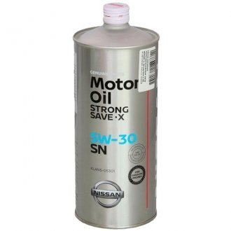 Олива моторна Strong Save X 5W-30 1 л NISSAN KLAN505301