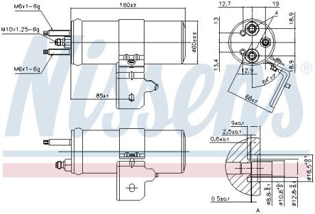 Осушувач кондиціонера NISSENS 95624