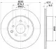 Диск гальмівний задній Renault Koleos 2.0, 2.5 (08-)/ Nissan Qashqai, X-Trail 1.6, 2.0, 2.2 (03-) NISSHINBO ND2003K (фото 1)
