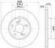Диск тормозной передний Honda Accord 2.4 (02-08) NISSHINBO ND8027K (фото 1)
