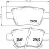 Тормозные колодки TOYOTA Avensis/Corolla/Verso \&#039;\&#039;R \&#039;\&#039;&gt;&gt;06 NISSHINBO NP1031 (фото 1)