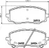 Колодки гальмівні дискові передние Hyundai i10, i20/Kia Picanto 1.0, 1.1, 1.2 (04-) NISSHINBO NP6085 (фото 1)