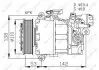 Компрессор кондиционера BMW 3 (E90)/X1 (E84) 1.6/2.0 N45/N46 05-15 NRF 32463 (фото 2)