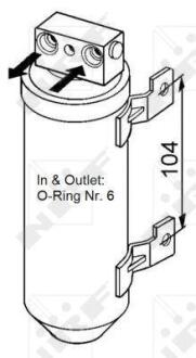 Осушувач кондиціонера NRF 33053