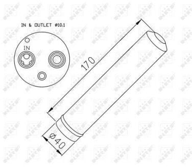 Осушувач кондиціонера NRF 33285