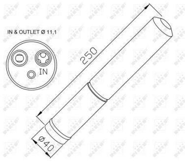 Осушувач кондиціонера NRF 33295