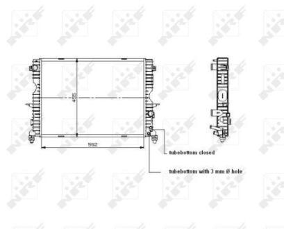 Радіатор NRF 509729