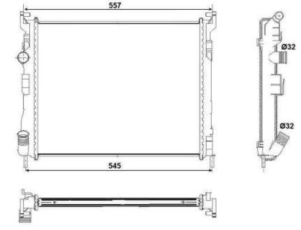 Радіатор NRF 53032