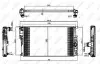 Радіатор охолодження BMW 1 (F20/F21)/3 F30/F34)/4 (F36/F33) 1.5-3.0i (B38/N20/N55) NRF 58413 (фото 2)