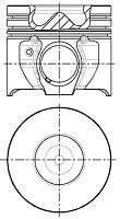 Поршень з кільцями FORD 86,50 2,0TDi Duratorg 00- (вир-во) NURAL 87-140807-00