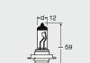 Лампа фарна H7 12v 55w Px26d Longlife (вир-во) OSRAM 64210L (фото 3)