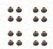 Сальник клапана (компл.) BMW N42/N46 (16PCS) Payen HR5086 (фото 1)