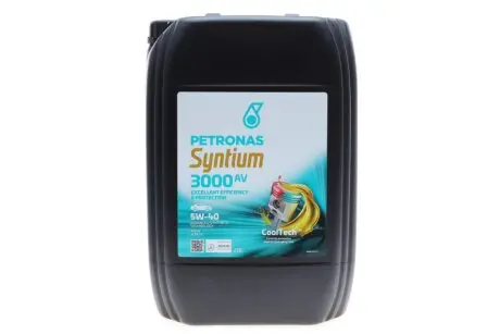 Масло 5W40 SYNTIUM 3000 AV (20L) (VW 505.00/505.01/MB 229.51/RN0700/RN0710) (API SN) (ACEA C3) PETRONAS 70179R41EU