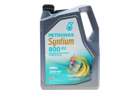 Масло 10W40 SYNTIUM 800 EU (5L) (MB 229.3/VW 501.01/505.00/RN0700/RN0710) PETRONAS 70732M12EU