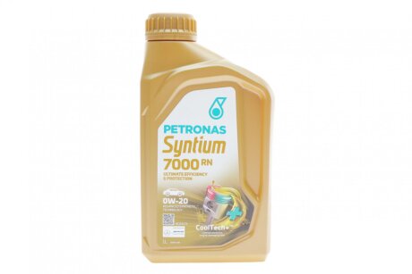 Олива 0W20 SYNTIUM 7000 RN (1L) (RN17 FE) (ACEA C5) PETRONAS 70733E18EU