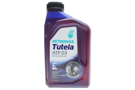 Олива TUTELA ATF D3 (1L) (GM Dexron III-H/Dexron III-G/Allison C4/Ford Mercon) PETRONAS 76127E15EU