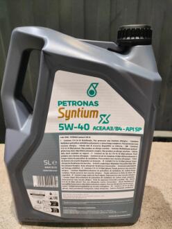 Масло 5W40 SYNTIUM X (5L) (VW502 00/505 00/RN0700/0710/PSA 2296) повреждено при транспортировке PETRONAS DSC_70983M12EU