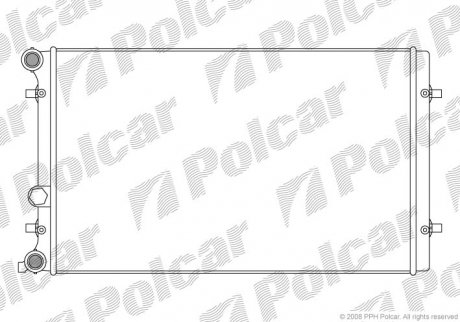 Радіатори охолодження Polcar 132308-1 (фото 1)