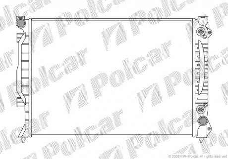 Радіатори охолодження Polcar 132708-2 (фото 1)