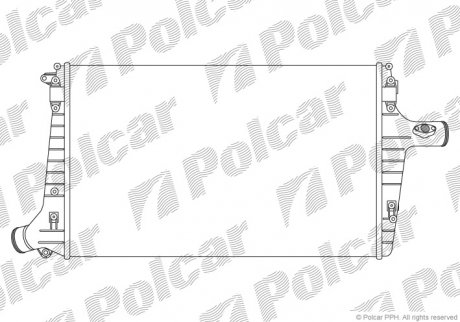 Радиаторы воздуха (Интеркулеры) Polcar 1327J81X