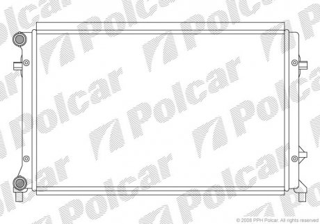 Радиаторы охлаждения Polcar 133108-3 (фото 1)