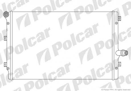 Радиаторы охлаждения Polcar 133108A4 (фото 1)