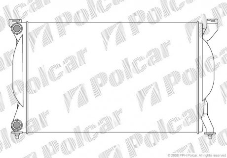 Радіатори охолодження Polcar 133408-1