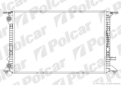 Радіатори охолодження Polcar 1337084X
