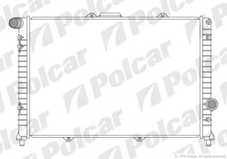 Радіатори охолодження Polcar 140908-1